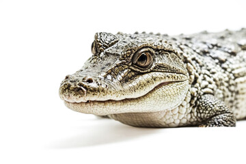 Obraz premium Close-up of a Baby Alligator's Face