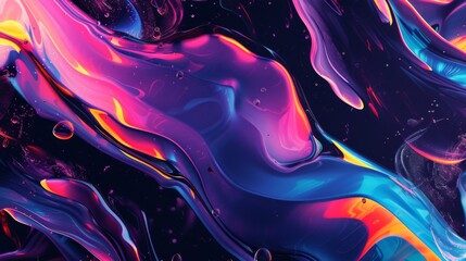 Abstract background with bold, vibrant colors in dynamic shapes and patterns