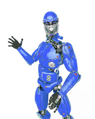 Fototapeta premium beta tester mech is ready for action