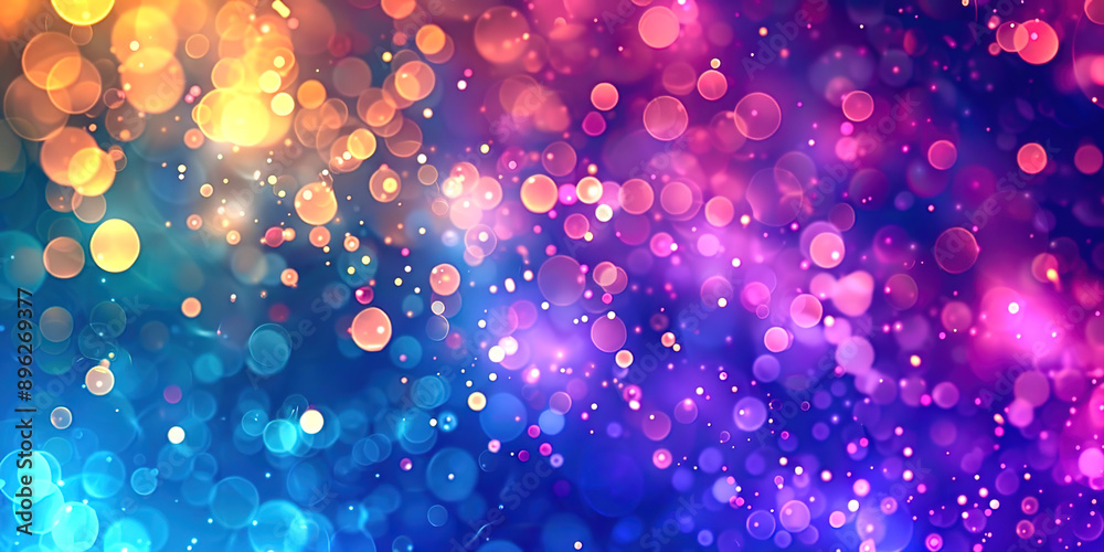 Poster abstract background with waves