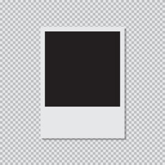 Photo frame set. vector frame