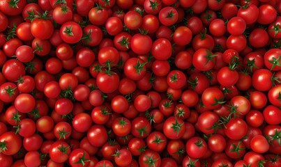 Abundance of Fresh Tomatoes