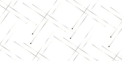 Technology abstract white digital background of connected dot with gradient stock lines. Abstract vector background and geometric pattern with connecting the dots and lines for banner design. 