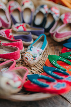 Tsinelas for sale at market | Liliw | Laguna | Philippines | By Gids Stories