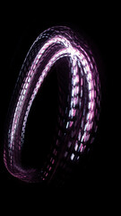 Futuristic Story Overlay Background Neon Glow Sci-Fi Hochformat