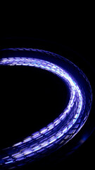 Futuristic Story Overlay Background Neon Glow Sci-Fi Hochformat