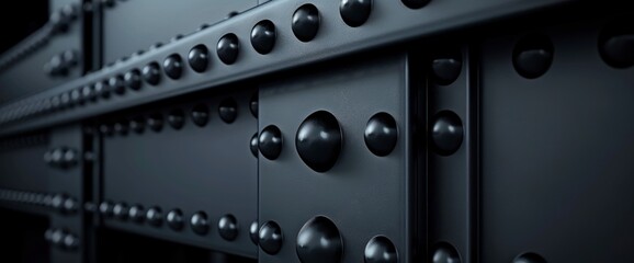 Steel Structure Long Span With Hinges And Fixed Connection Joint, Symbolizing Reach And Integrity