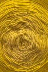 Several skeins of colored yarn. Fluffy plush yarn in cozy colors. Crocheting and knitting. A calm...