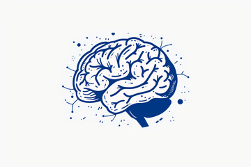 Illustration of the human brain