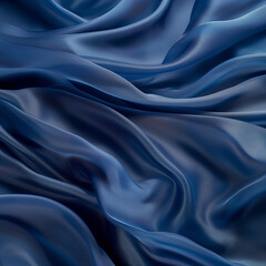 Obraz premium Flowing waves of fabric, gently undulating and rippling, with a soft, silk-like texture background