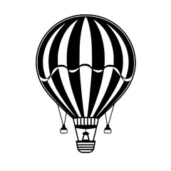 Obraz premium Hot Air Balloon Vector