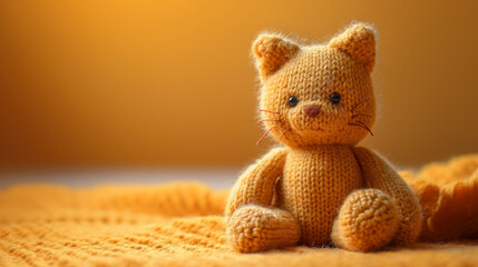 Crochet Plushies, hand knitted cat toy