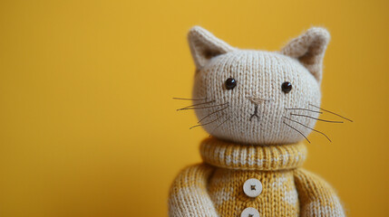 Crochet Plushies, hand knitted cat toy