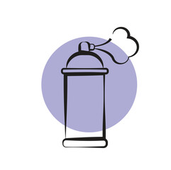 Graffiti Spray Can Paint Icon Design