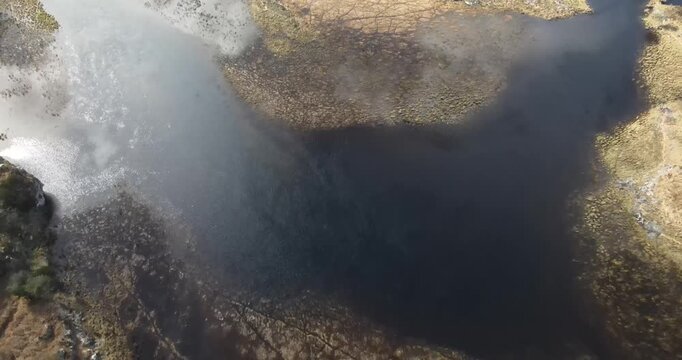 river and bog