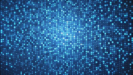 Abstract Blue Dotted Background, digital art, blue circles, glowing , abstract background, digital art, blue