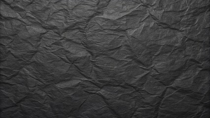 Fototapeta premium Abstract Crumpled Black Paper Texture, abstract, texture, background, dark, black