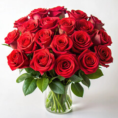 Obraz premium rose, bouquet, flower, roses, red, love, flowers, bunch, valentine, pink, nature, romance, isolated, petal, beautiful, floral, wedding, blossom, beauty, yellow, gift, color, day, white, plant