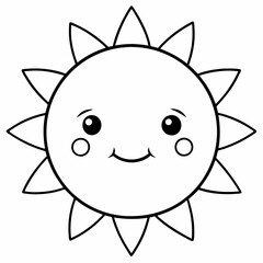 cartoon, animal, pig, vector, illustration, sun, fun, baby, cute, smile, funny, happy, pink, face, icon, isolated, character, cat, smiling, farm, drawing, nature, mammal, summer, art