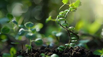Concept of green biotechnology or synthetic biology