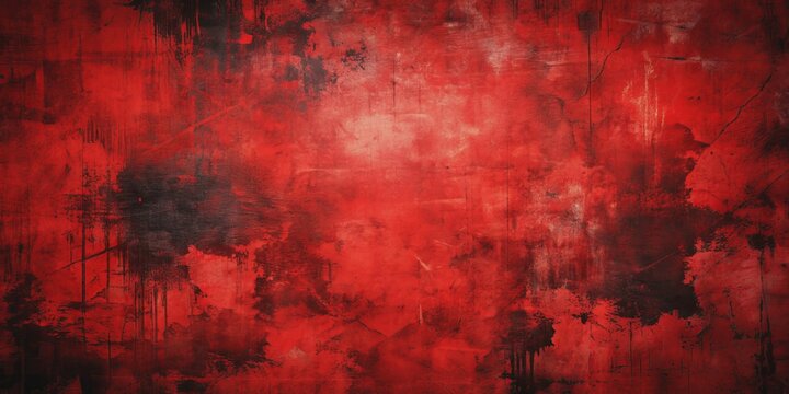 Crimson Canvas Abstract Red and Black Watercolor Texture, red , abstract , texture , background