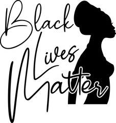 Black lives matter  quote, phrase or slogan. Social movement quote. Social media hashtag - fight, protest for people rights. No racism, black lives matter quote. Vector illustration.