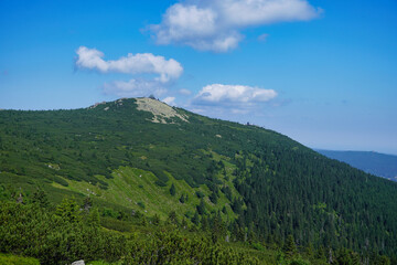 Szrenica Peak in the Karkonosze Mountains.