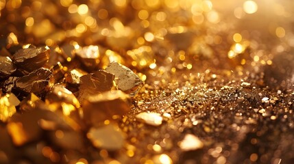 Capturing precious metals background