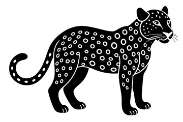 Funny Jaguar Vector Illustration Cartoons, Clipart And Line Art Design on White Background, Funny Jaguar vector illustration in cartoons, clipart, and line art design on a white background