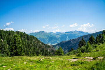 Obraz premium In the italian alps, the wonderful lagorai