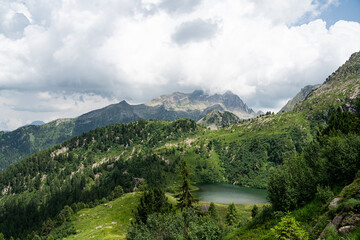 Lagorai and its wonderful lakes in the italian dolomites