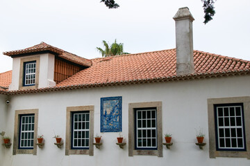Typical house in the city of Cascais, Portugal