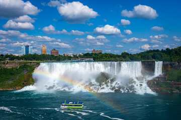 Niagara Falls Near Buffalo New York, America, USA.