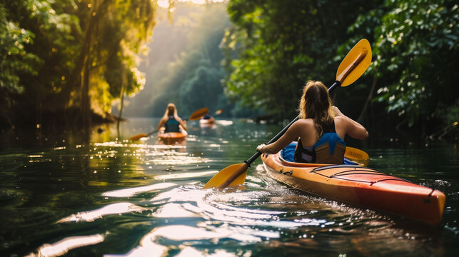  kayak tour on the river