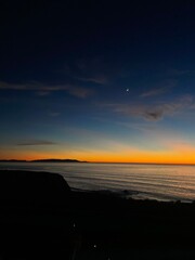 Fototapeta premium Sunset on the water