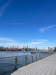 View of the New York skyline 