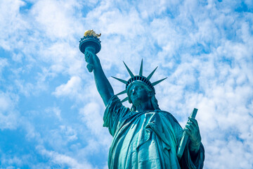 Fototapeta premium Statue of Liberty Near New York City, New York, America, USA.