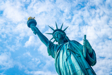Fototapeta premium Statue of Liberty Near New York City, New York, America, USA.