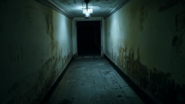  Gloomy corridor