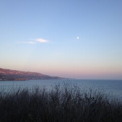 sunrise over the horizon