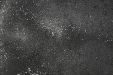 Obraz premium Closeup view of dark grey grunge texture as background