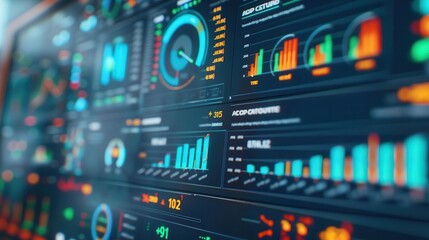 AI-powered climate prediction models on a digital screen, advanced climate technology, environmental monitoring