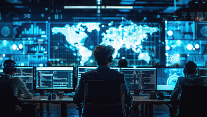 Incident Response and Cybersecurity Operations, incident response and cybersecurity operations with an image showing security teams coordinating response efforts during a cyber attack, AI