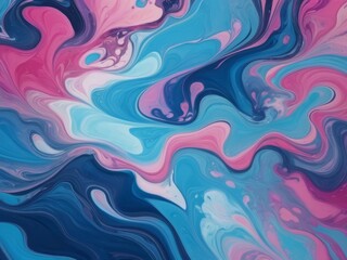 Fototapeta premium Abstract fluid colorful background with marbled pattern, creative, modern, textured