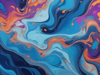 Abstract fluid colorful background with  marbled pattern,  creative, modern, textured