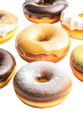 delicious Donut isolated on white background