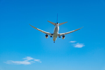 飛行機・青空