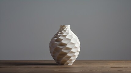3D printed object vase : Generative AI