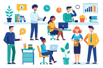 office-business-people-collection bundle