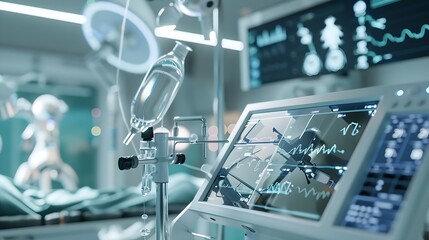 Medical devices and medical technology concept MedTech : Generative AI